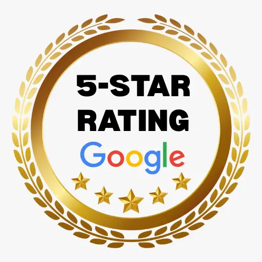 5 Star Google Badge