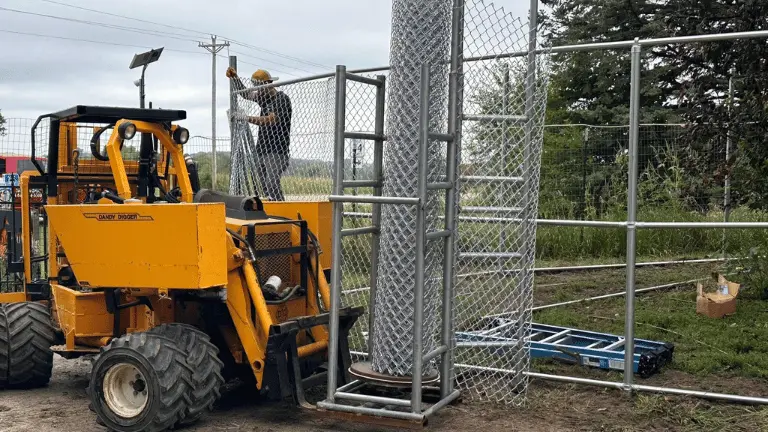 Chain Link Fence Installation in Park Avenue Rochester