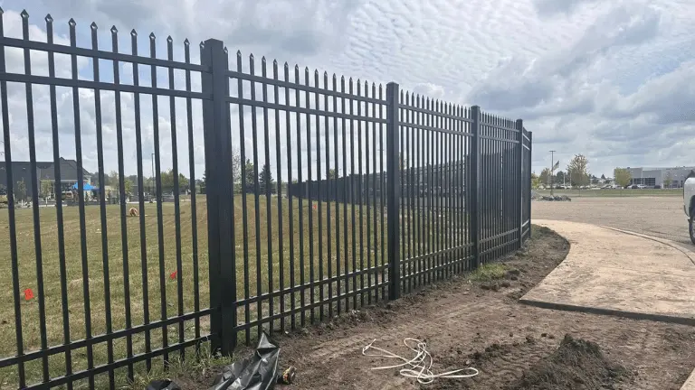 Commercial Fencing in Downtown Rochester