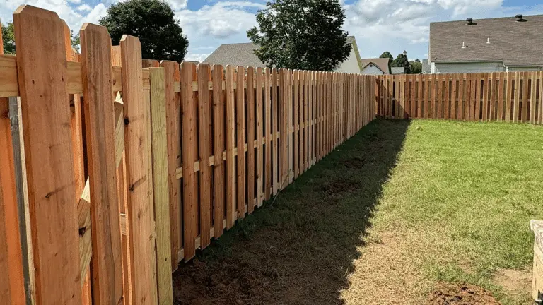 Wood Fence Installation in North Winton