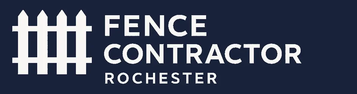 Fence contractor rochester logo