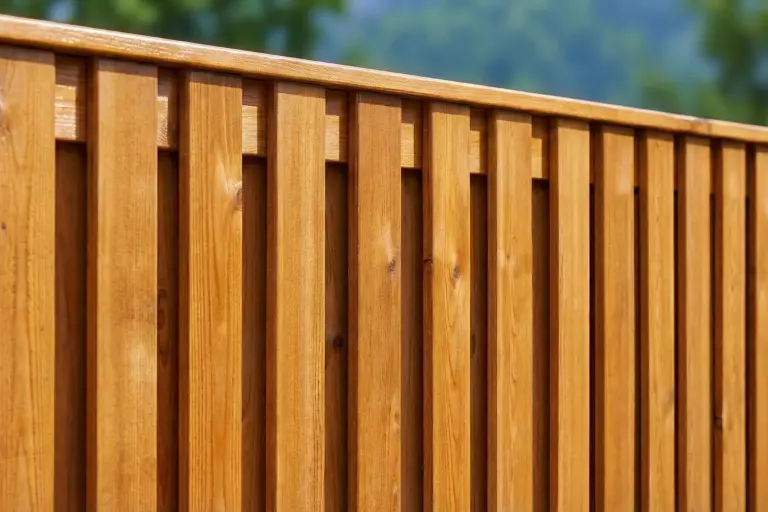 Board On Board Wood Fence
